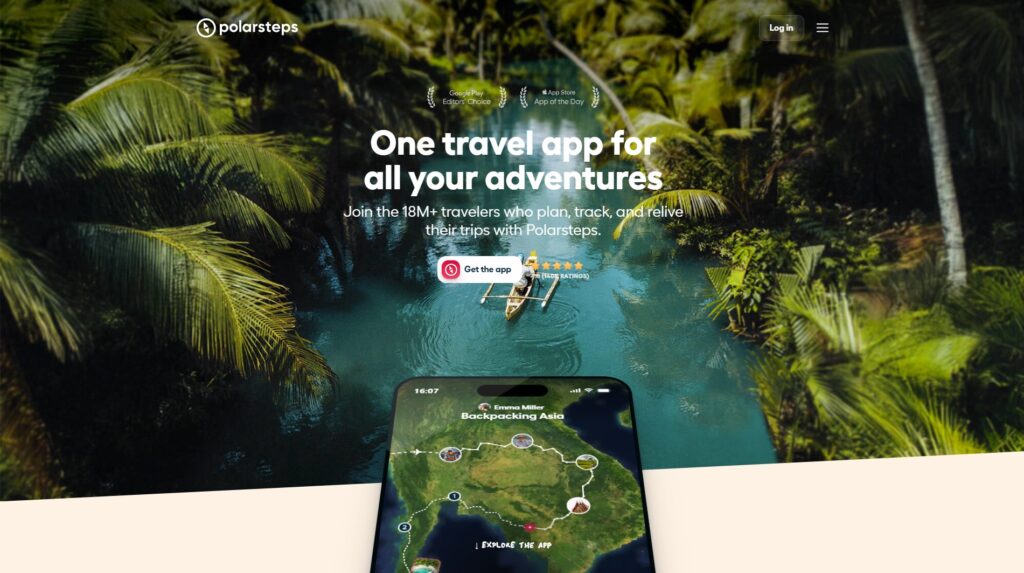Polarsteps - Your Smart Travel Tracker & Digital Travel Book
