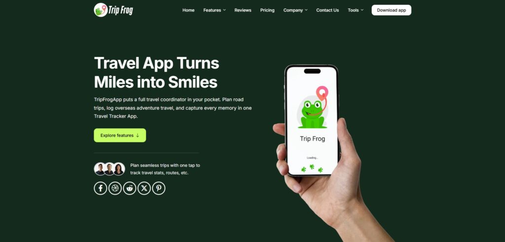 Tripfrogapp - Your All-in-One Travel Companion
