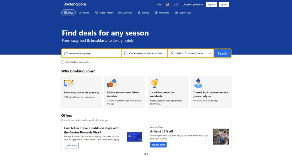 Booking.com - The World's Largest Travel Marketplace