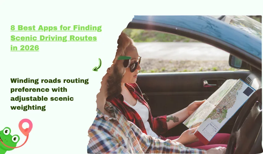 8 Best Apps for Finding Scenic Driving Routes in 2026